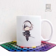 Cute Anime Mug 2B Chibi Keko
