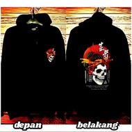 JAPANESE GEISHA SKULL MOTIF HOODIE | GEISHA FLEECE JACKET THICKPOLOS | JAPANESE GEISHA HOODIE