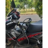 Terlaris KURSI BONCENG ROTAN ANAK MOTOR AEROX FULL HITAM