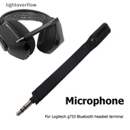 [lightoverflow] 3.5mm Mic Replacement Game Headset Microphone for Logitech G733 Lightspeed Headphone