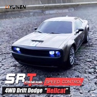 1/20 4WD RC Racing Drift Car Speed Control Dodge Hellcat GTR Full Proportional Throttle Remote Contr