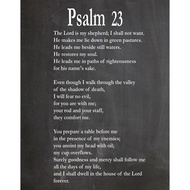 Psalm Psalm Print Psalm Poster Bible Poster Bible Print Bible Decor Bible Quote Psalm Quote Book of 