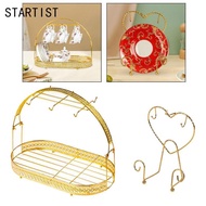 [STARTIST] Cup Drying Rack Stand, Bottle Rack And Drip Tray Stylish Dry Rack with Removable Cup, Met