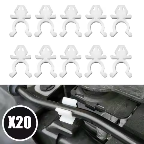 10Pcs Bonnet Hood Rod Holder Clip Bonnet Fixing Support Clip For Nissan Skyline R32 R33 Navara D22 2
