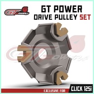 ◐ ♆ GT POWER PULLEY SET CLICK125I / CLICK150I（ PULLEY & DRIVE FACE & BACK PLATE & SLIDER & WASHER ）