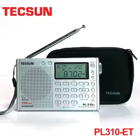 Tecsun PL310ET PL-310ET Full Band Radio Digital Demodulator FM/AM/SW/MW/LW World Band Stereo Radio D