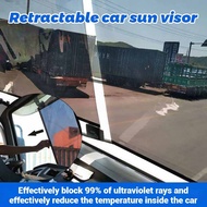 Car Retractable Car Sun Shade Windscreen Windshield Window Curtain Protect Sun Visor Sunshade Tinted