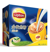 立頓 - (奶茶 金裝) 立頓 金裝倍醇奶茶 (20包入) x 1盒
