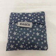 Bagcu精緻 輕巧 藍色星星購物袋 @p29