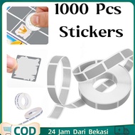 1000pcs 6x22mmlabel Scratch Sticker Scratch Sticker Voucher Cover Scratch Off Sticker