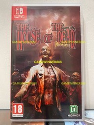 《今日快閃價》（中古二手）Switch NS遊戲 鬼屋 死亡之屋 死亡鬼屋 高清重製版 THE HOUSE OF THE DEAD Remake 歐版中英文版