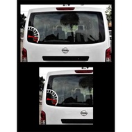 Nissan NV350 Escapade Urvan Racing Speed Sticker Design