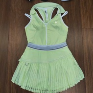 {COSLEAF} Pleated Skirt SET (1 Detachable Foam bra + 1 Pleated Skirt) Suitable for PIC Tennis Golf S