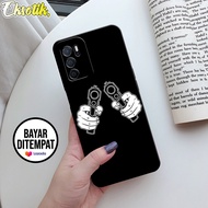 Case Oppo A16 - Casing Oppo A16 - Eksotik - Fashion Case - Silikon Oppo A16 - Cassing Hp - Aksesoris