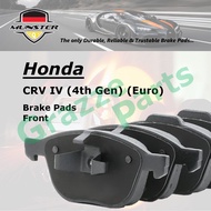 Münster Disc Brake Pad Front for Honda CRV IV (4th Gen) (Euro) RM 1.6 2.2 i-DTEC AWD 2015 2012 N16A4