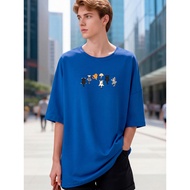 2Y938 [AIYOU] M-5XL T Shirt Baju Perempuan Style Tshirt Woman   Murah Women Plus Size Plus Size Clot