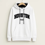 HOUSTON TEXAS Sweater Hoodie Print DTF II HOUSTON TEXAS Hoodie Basic II Size M - XL Adult (Men & Wom