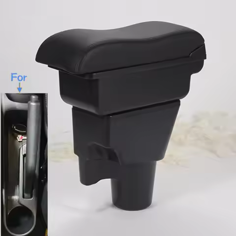 For Kia Picanto Armrest Box For Kia Picanto 3X-Line Car Armrest interior details Retrofit parts Car 