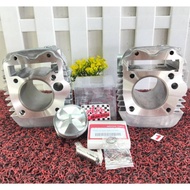 W125 Valve Air Convex Head 56-59 Mm 13 Pin With 4 Clearance W125 22/19 For Original Stroke 3 Strokes