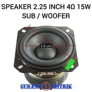 Best 1 Biji Speaker Mini Subwoofer Woofer SP058 2.25 Inch 4 Ohm 15