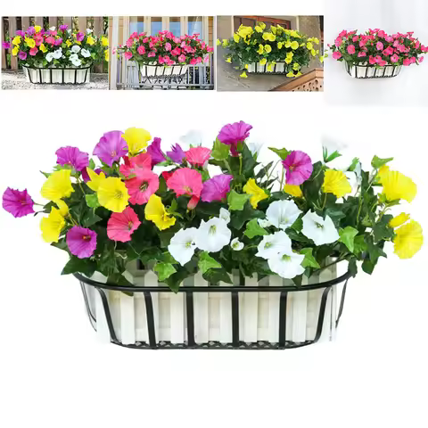Fake Morning Glory Simulation Petunia Wedding Home Decor Artificial Flowers Ideal For Wedding, Garde