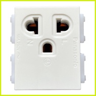 ♕ ◵ ❂ Panasonic Aircon Outlet Shutter WIDE Universal Outlet w/ Ground WEG 1191K-1