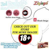 3-in-1 Sex sexy doll xxx ful Sex For Men With Realistic Textured Mouth Round Tight Pocketb Sex Man M