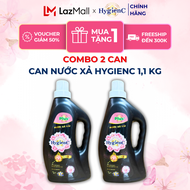 Nước Xả Vải HYGIENC PLUS 11 Kg/ Can Hương Nước Hoa Cao Cấp - Lưu Hương 100 Giờ Làm Mềm Vải