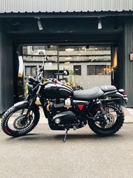 2018年 凱旋 Triumph Scrambler ABS TCS 安東總代理 只跑三千多公里 可分期 免頭款 歡迎車換車 網路評價最優 業界分期利息最低 街車 史昆伯 經典 侏羅紀公園