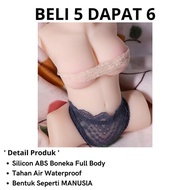 Promo D841 Boneka Silikon Wanita Alat Bantu Pria Full Body Mainan