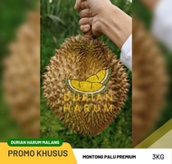 Ready Durian Montong Palu Utuh (3Kg) Original