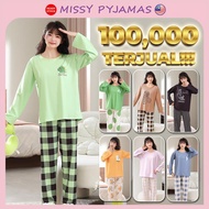 Missy Pyjamas PJ020 Baju Duduk Rumah Pajamas 99 DESIGNS Combo Baju Tidur Wanita Seluar Panjang Tidur