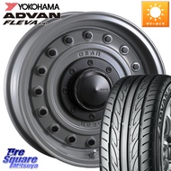 CRIMSON ディーン コロラド 16インチ 16 X 7.0J +37 5穴 114.3 YOKOHAMA R3591 ヨコハマ ADVAN FLEVA V701 215/55R16