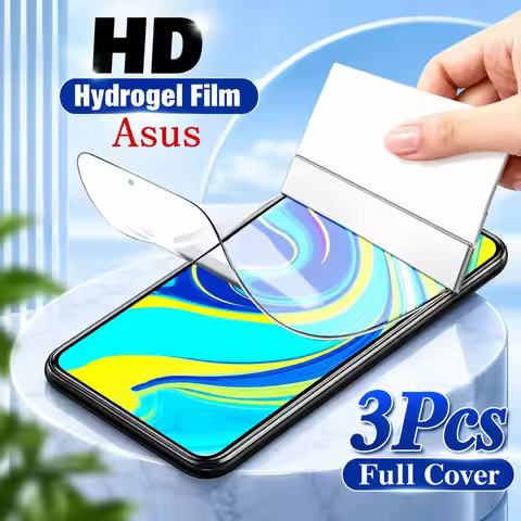 3PCS Hydrogel Film For Asus Zenfone 8 Zenfone 11 Ultra ROG Phone 5 Zenfone 10 Soft Screen Protector