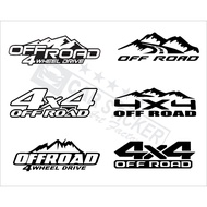 C4X4 Sticker 4x4 car sticker off road sticker 4x4 car sticker car sticker 4x4 sticker 4x4