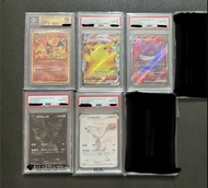 PSA10 Pokemon Card 比卡超 噴火龍 鬼龍 耿鬼 黑噴 X噴 Y噴 黑白 太晶 30週年 寶可夢卡牌 PSA 評級卡 鑑定卡 Pikachu Charizard Gengar Eeve