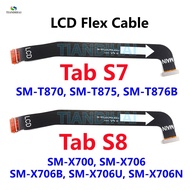 For Samsung Galaxy Tab S7 T870 T875 T876B / Tab S8 X700 X706 X706B X706U X706N LCD Flex Cable Connec