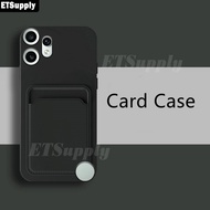 Phone case NothingPhone CMF Phone 2 Pro Soft Card Holder Slot Silicone Wallet Back cover NothingPhon