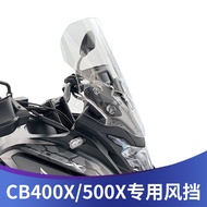 Tianfeishi Suitable for Honda CB400X Modified Heightened Windshield Windshield CB500X Windshield Acc