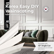 Korea Easy DIY Wainscoting