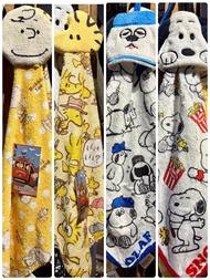 台灣直送🍄正版✨Peanuts Snoopy Olaf Woodstock Charlie Brown 大頭 擦手巾 抹手巾 毛巾 代購