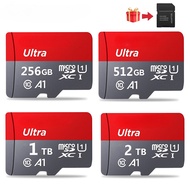 Class 10 A1 SDXC UHS-I TF Card 2TB 1TB 512GB 256GB Micro SD Card  up to 120MB/s Memory Card