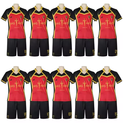Anime Bastard Munchen Cosplay Costume NESS NOA KAISER ISAGI YUKIMIYA KURONA RAICHI KUNIGAMI KIYORA F
