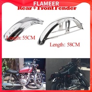 [FlameerMY] Front Rear Fender Mudguard Steel For Honda CG125 / CG125 Fan / CG125 Cargo