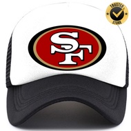 DONT MISS OUT! TRENDY! LIMITED! SF SAN FRANCISCO 49ers Mesh Cap Net Cap Trucker Hat Baseball Cap