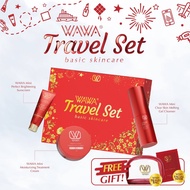 Wawa Cosmetics Travel Skincare Set | Wawa Skincare | Wawa Sunscreen | Wawa Zainal Skincare | Skincar