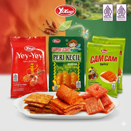 Mix Bundle Latio Yey yey cam cam dan Peri kecil Camilan Ringan Pedas Gurih Halal - Super Lezat