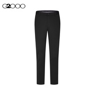 G2000 Multi-Way Stretch Knit Print Slim Fit Twill Suit Pants G2000 Pants