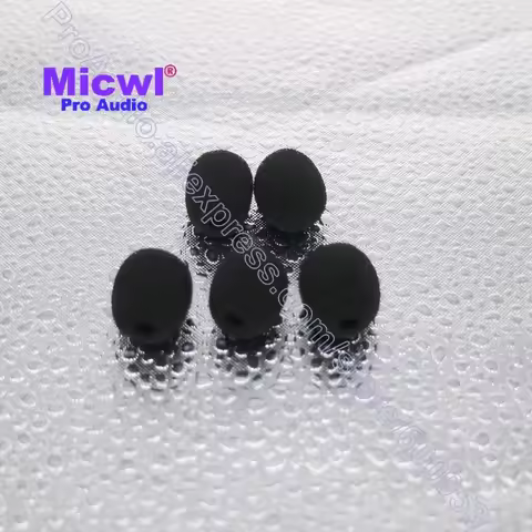 Spare Lapel Lavalier Microphone foam covers Windscreen Windshield for Sennheiser ME2 Sony V1 D11 6mm