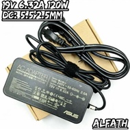 Asus N550 K53 N750 N500 N56V N53S G50 N55 19V 6.23A 120W Dc 5.5*2.5mm Laptop Charger Adapter 3 Month